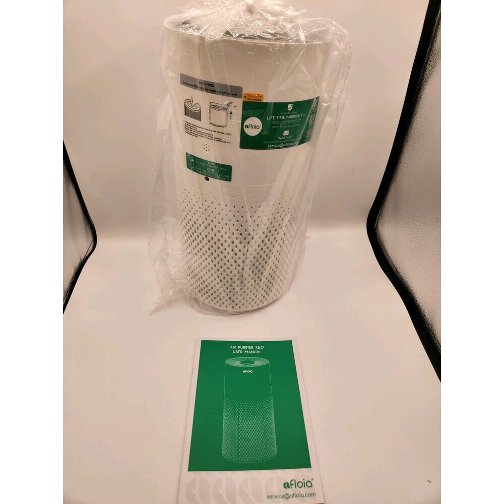 Floia Air Purifier Kilo Heap Filter Timer Light Control Touch Control Read NIB